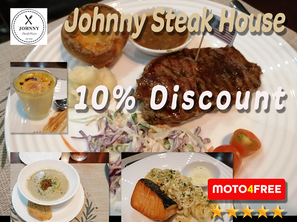 Johnny Steak House - 10% Discount